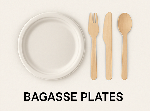 Bagasse Plates